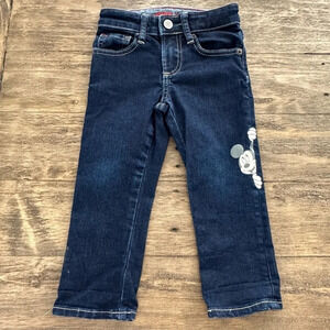 Baby Gap Kids X Disney Mickey Mouse 2T High Stretch Slim Jeans Boys Girls Blue